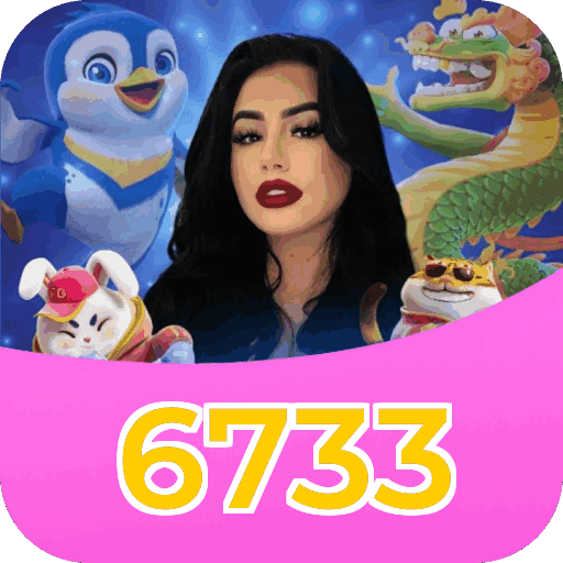 Interface do aplicativo 6733 mostrando jogos disponíveis no iOS e Android
